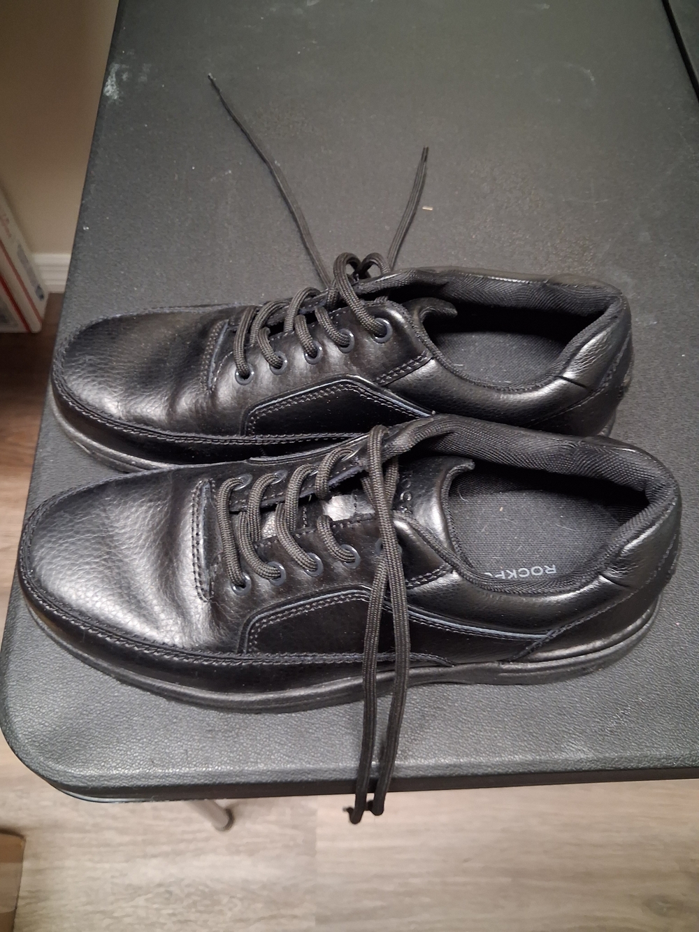 Rockport Men’s Classic Lace-Up Shoes in Black